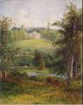 Landscape with the Manor House in the Estate of Gostilitsy near St Petersburg  - Hermitage